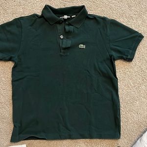 Forest fern Lacoste polo shirt